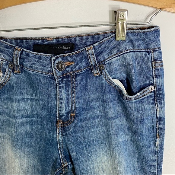Vintage Calvin Klein Boot Cut Jeans Sz 6 Women’s - Picture 9 of 10